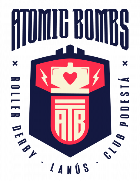 Atomic Bombs Roller Derby logo